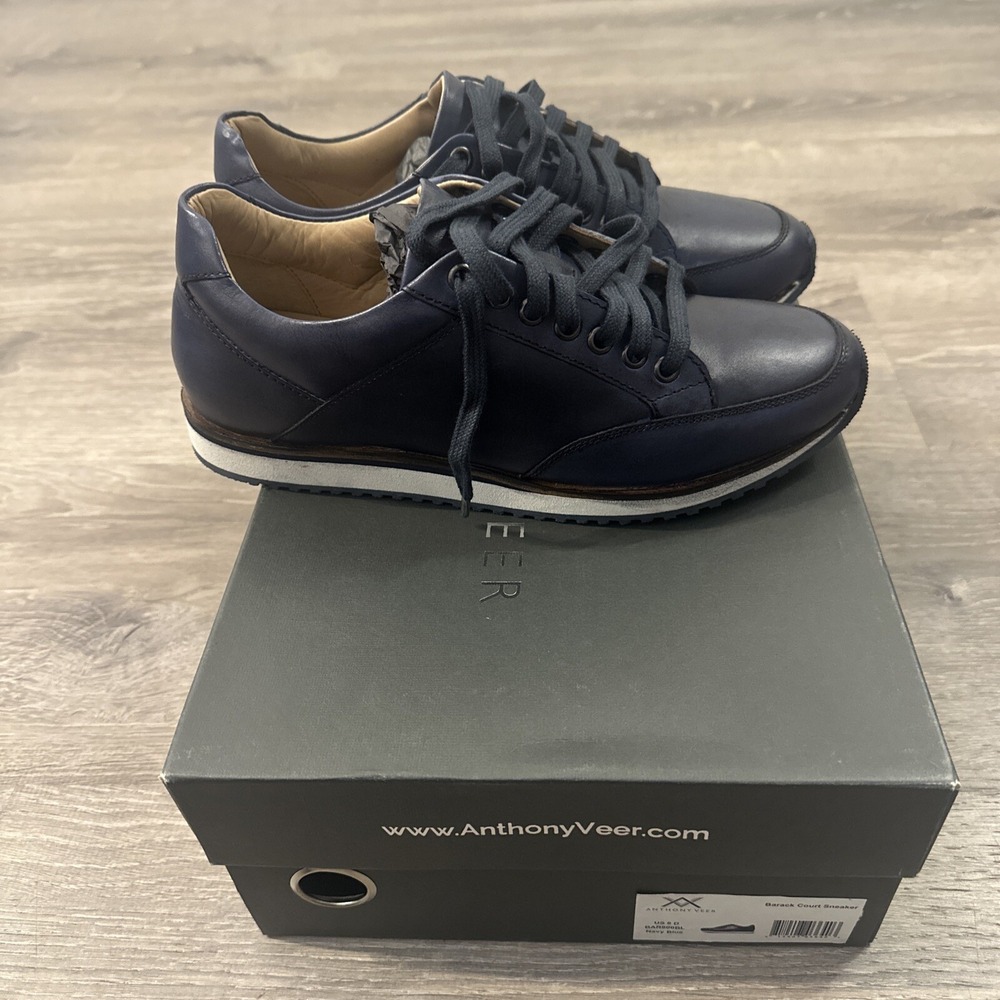 Anthony Veer Barack Court Sneaker Blue Men's Size 8D